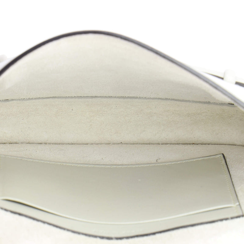 Symmetrical Shoulder Bag Leather Mini