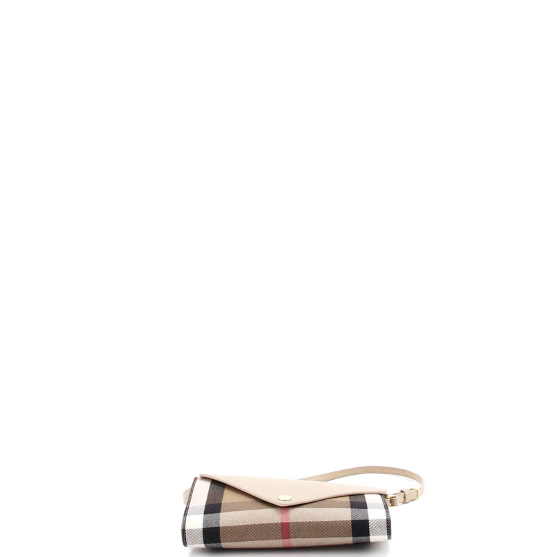 Hannah Envelope Wallet On Strap Leather