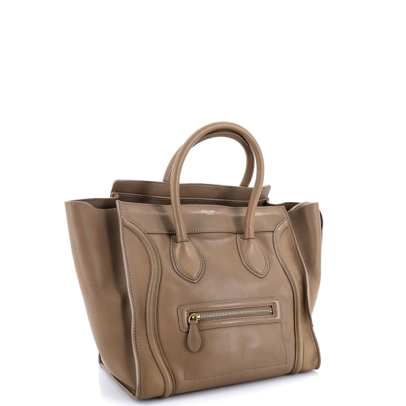Luggage Bag Smooth Leather Mini