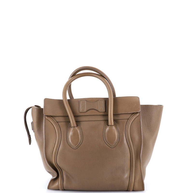 Luggage Bag Smooth Leather Mini
