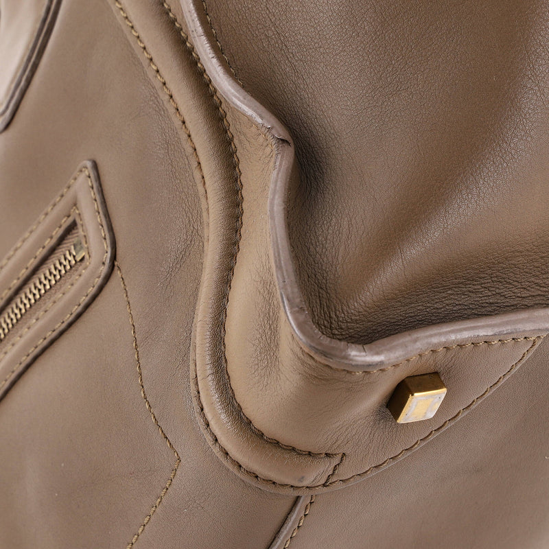 Luggage Bag Smooth Leather Mini