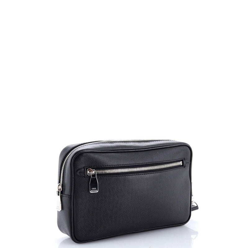 Kasai Clutch Taiga Leather