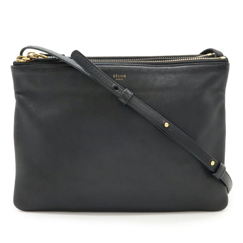 Trio Crossbody Bag Leather Large