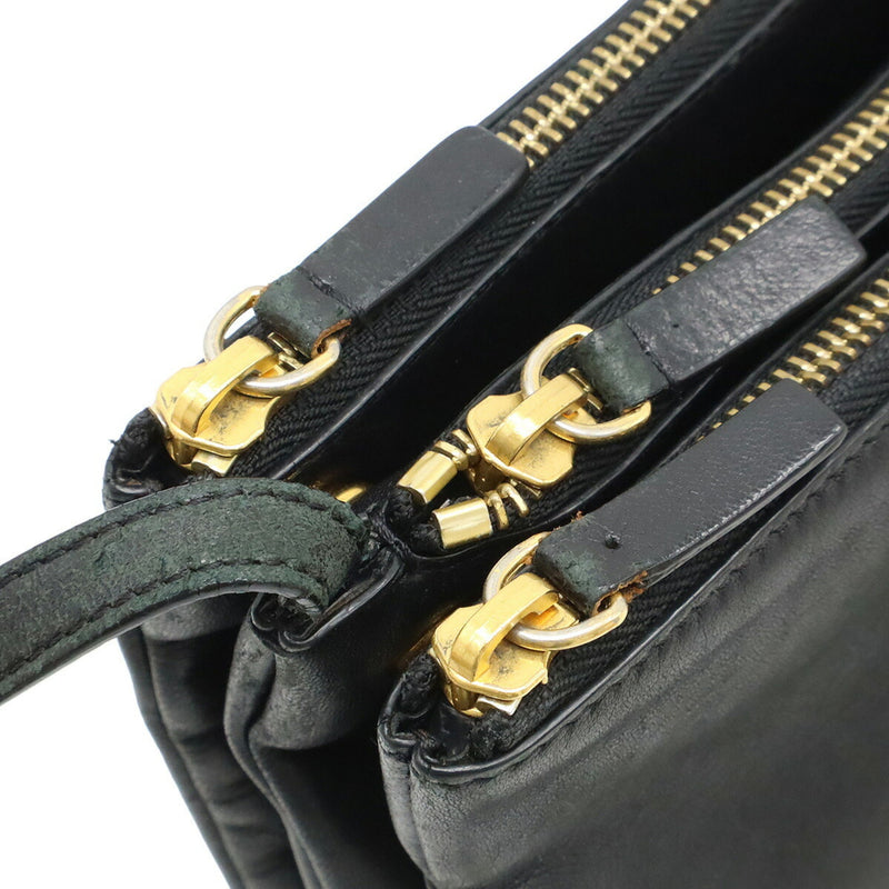 Trio Crossbody Bag Leather Large