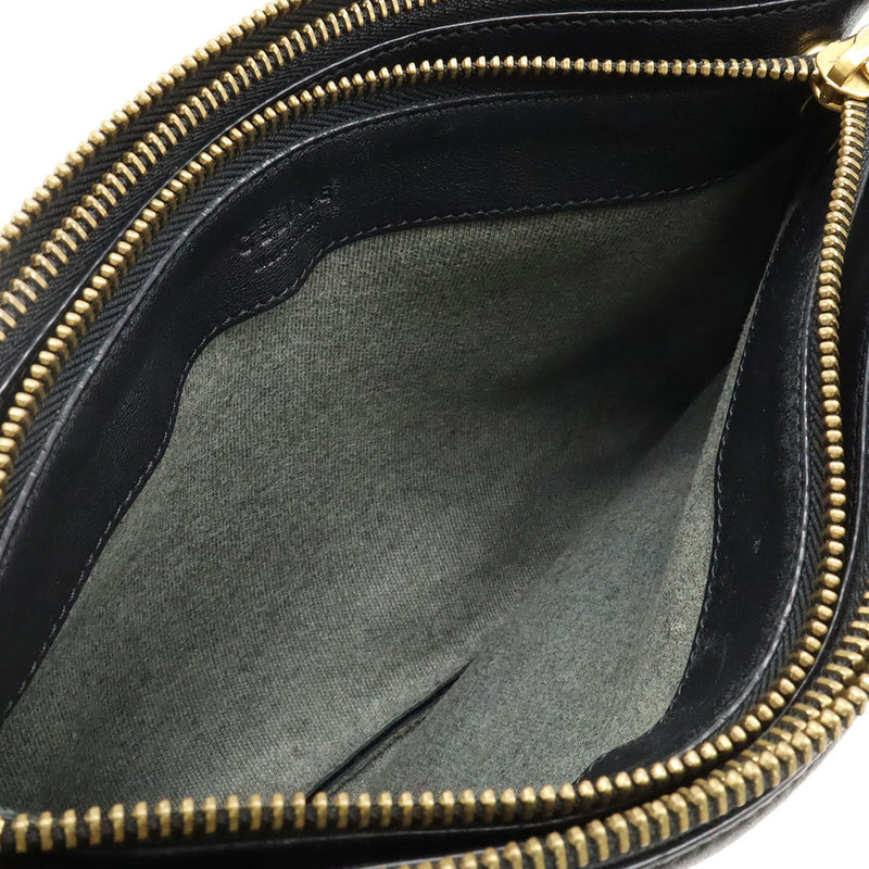 Trio Crossbody Bag Leather Large