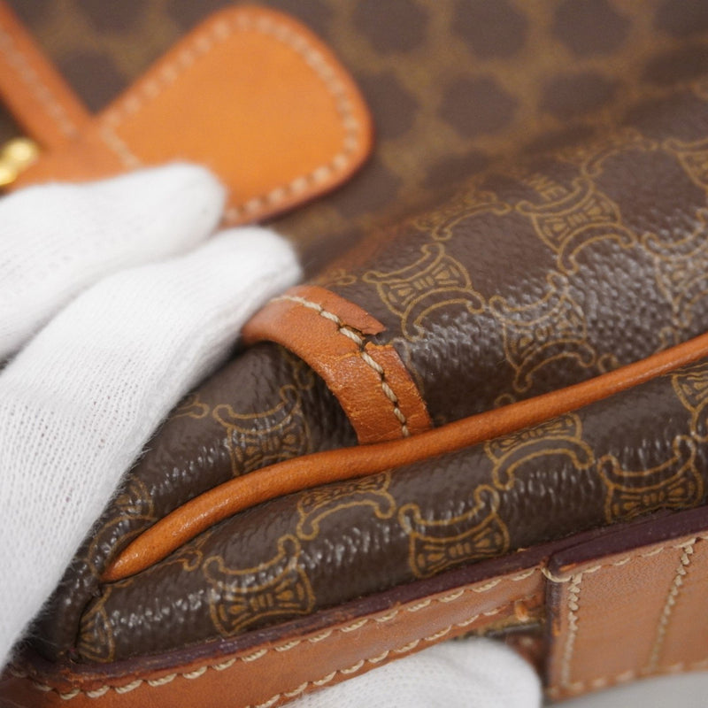Vintage Duffle Bag Macadam Coated Canvas