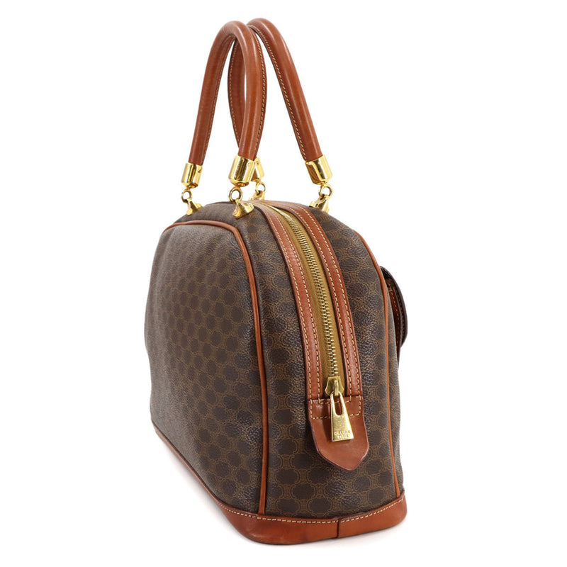 Vintage Duffle Bag Macadam Coated Canvas