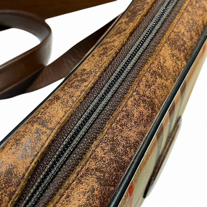Camera Crossbody Bag Vintage Check