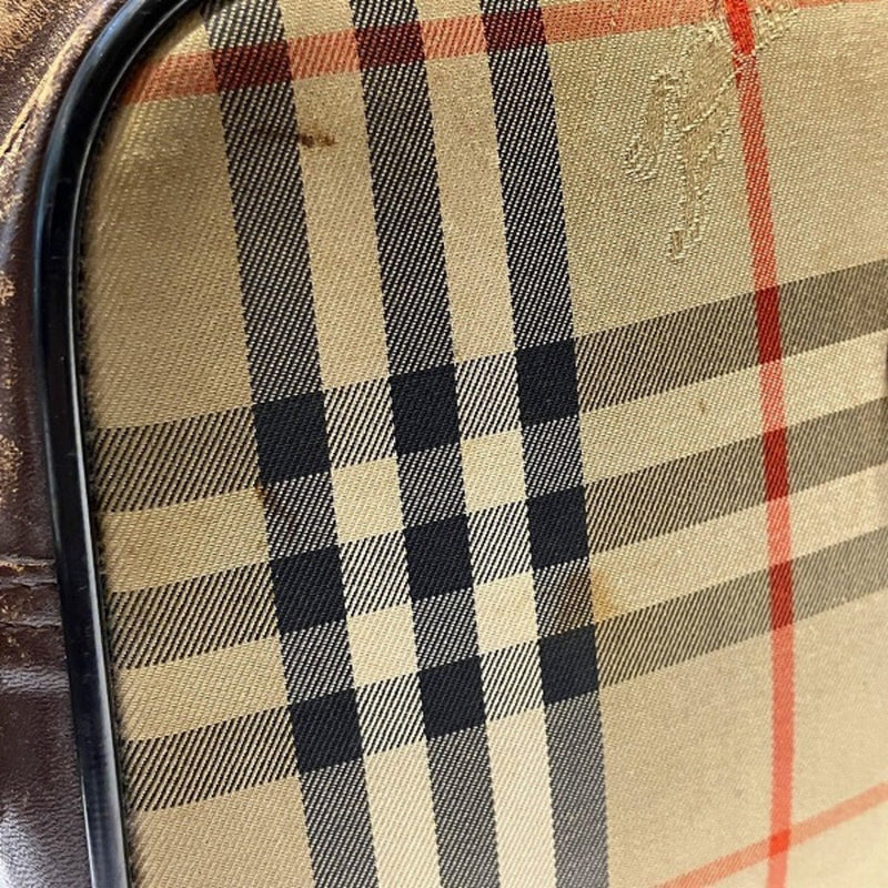 Camera Crossbody Bag Vintage Check