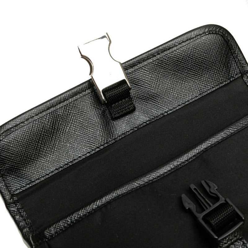 Buckle Messenger Bag Tessuto Small