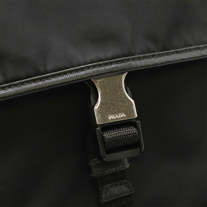 Buckle Messenger Bag Tessuto Small