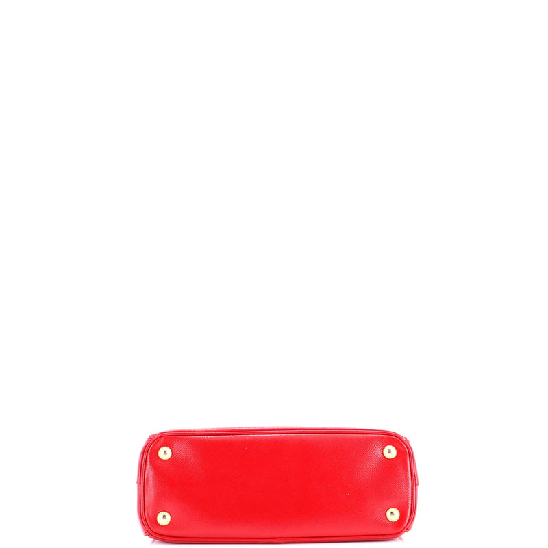 Double Zip Lux Tote Vernice Saffiano