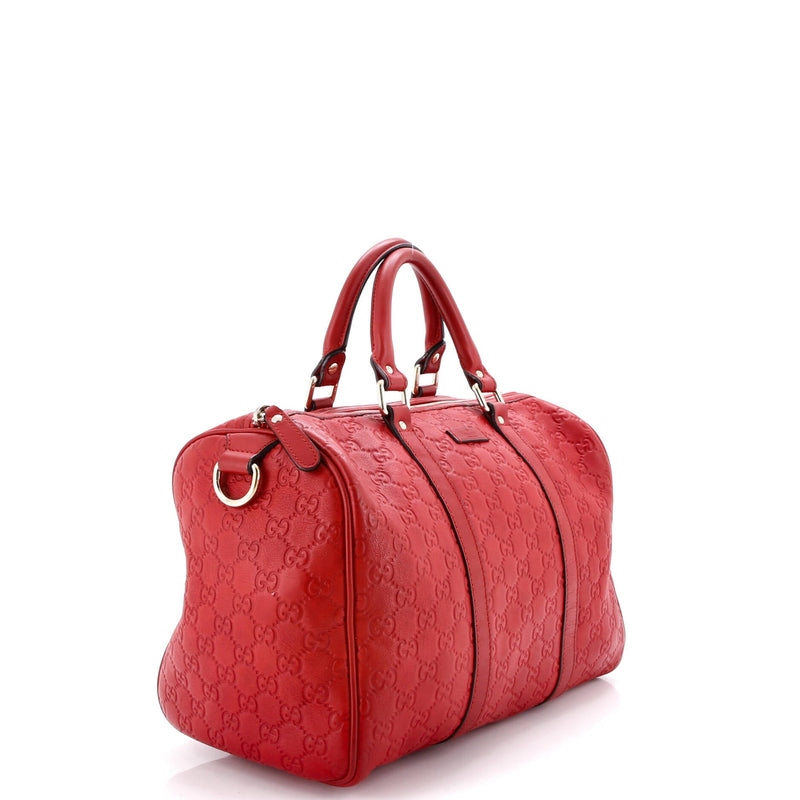 Joy Boston Bag Guccissima Leather Medium