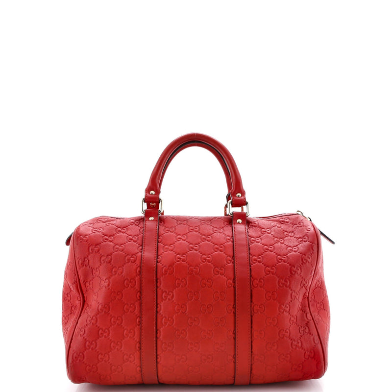 Joy Boston Bag Guccissima Leather Medium