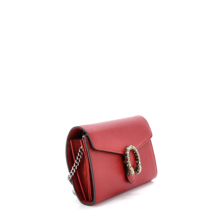 Dionysus Chain Wallet Leather With
