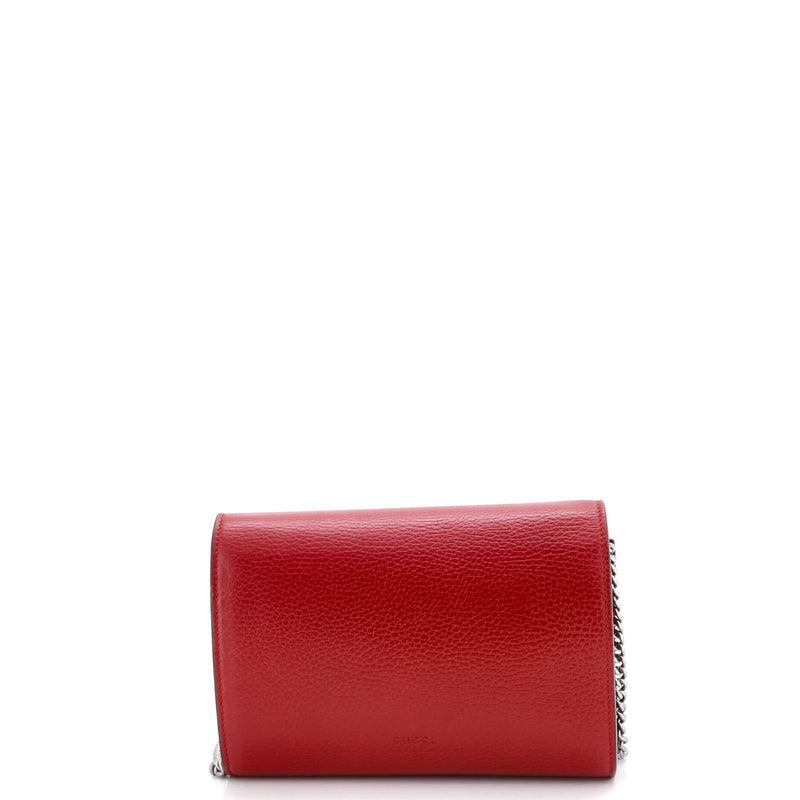 Dionysus Chain Wallet Leather With