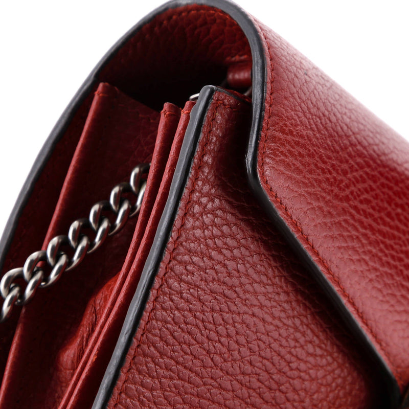 Dionysus Chain Wallet Leather With