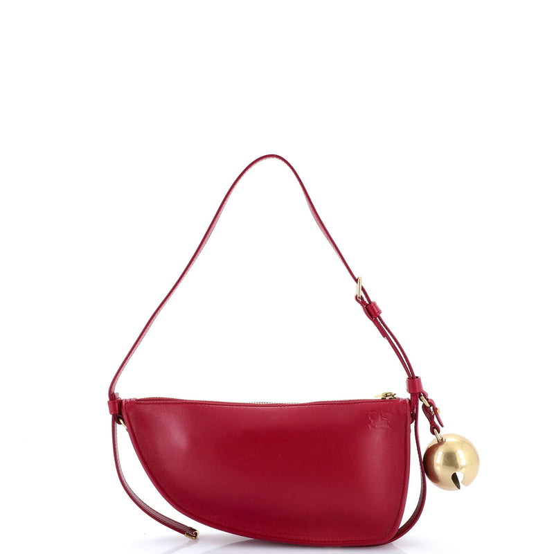Shield Sling Shoulder Bag Leather Mini