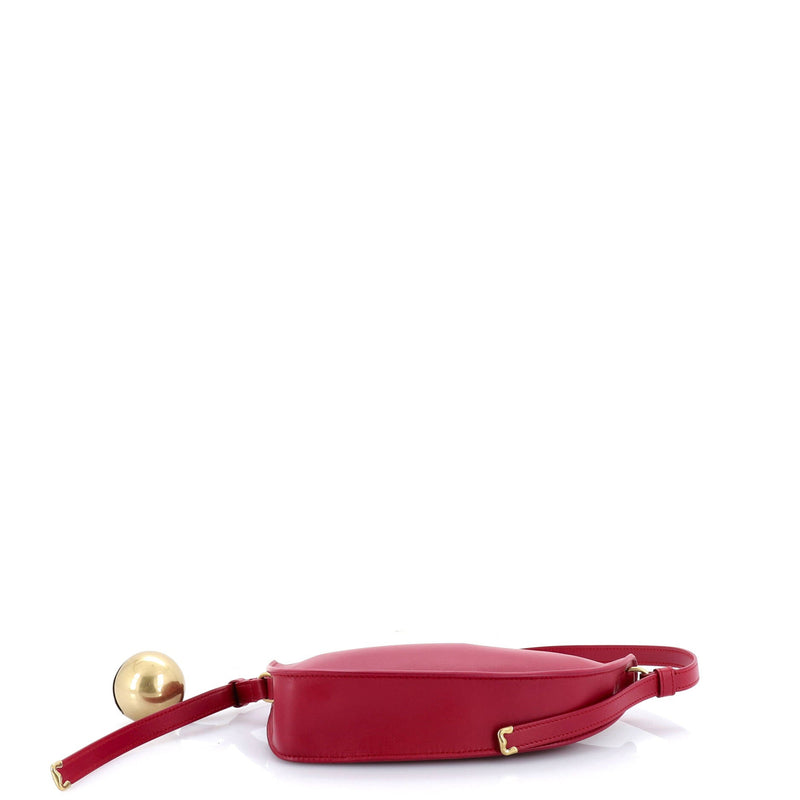 Shield Sling Shoulder Bag Leather Mini
