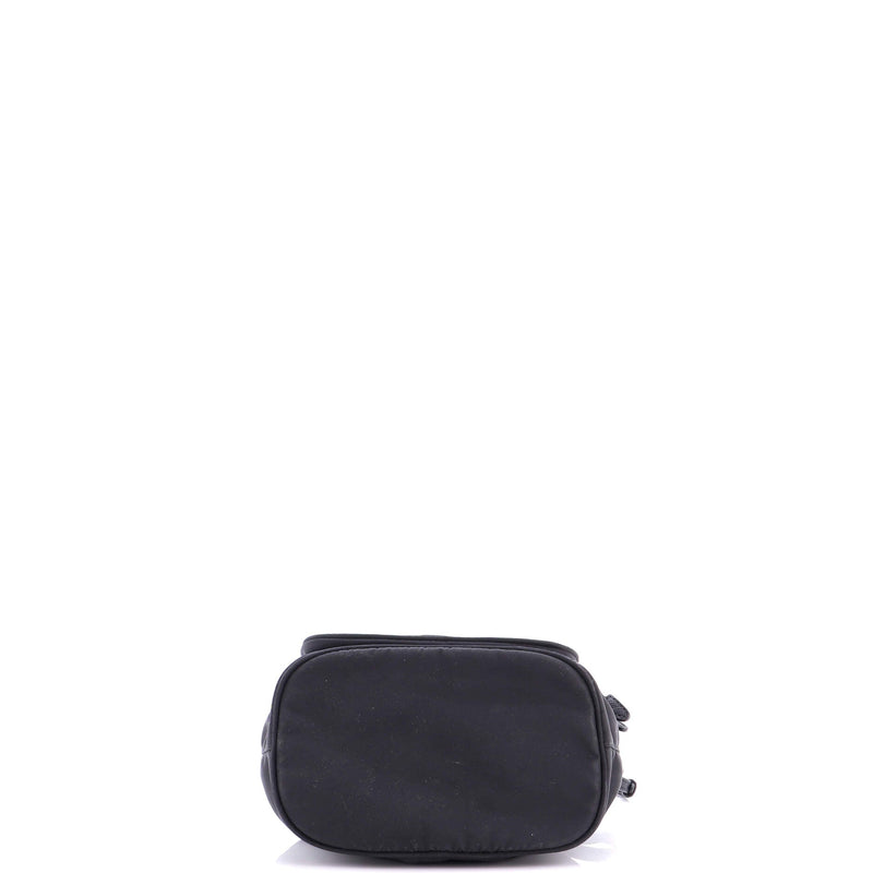 Duet Drawstring Bucket Bag Tessuto Small