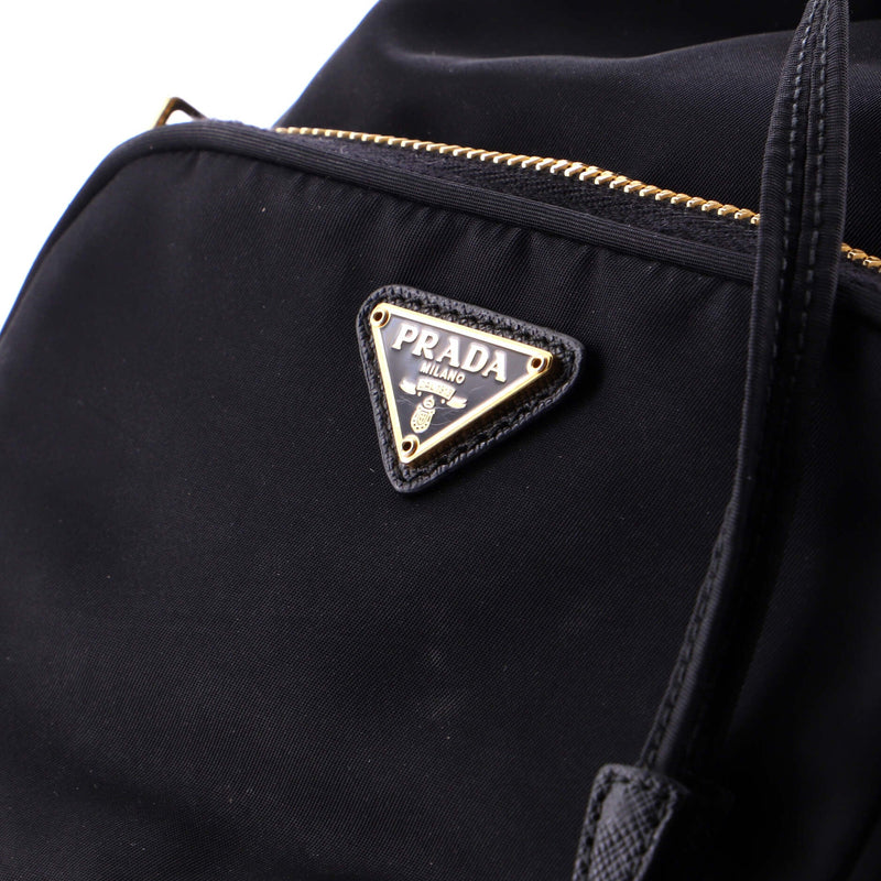 Duet Drawstring Bucket Bag Tessuto Small