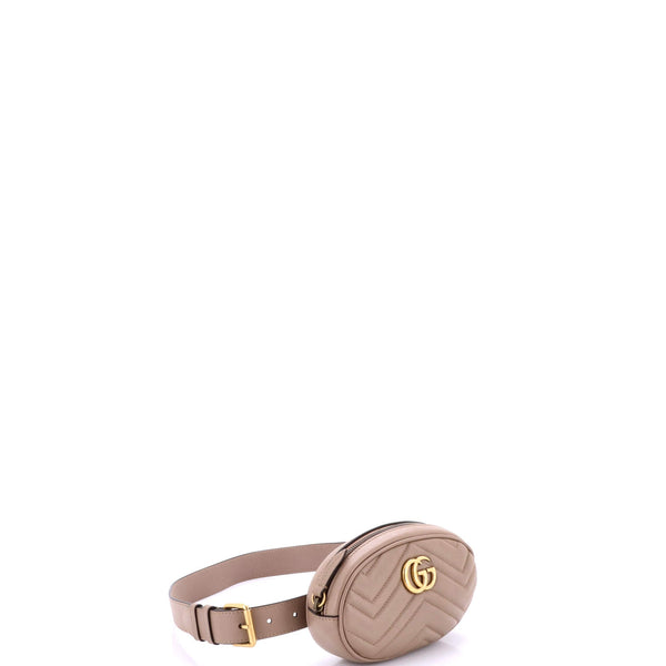 Gg Marmont Belt Bag Matelasse Leather