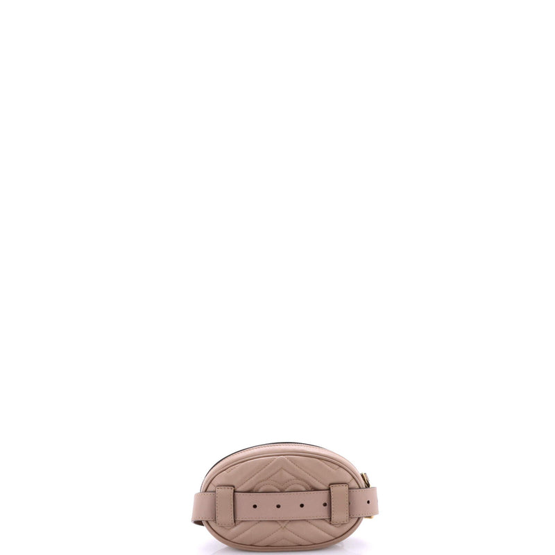 Gg Marmont Belt Bag Matelasse Leather