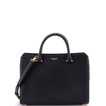 Banwell Tote Leather And House Check