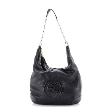 Soho Chain Hobo Leather Medium