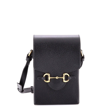 Horsebit Crossbody Bag Leather Mini