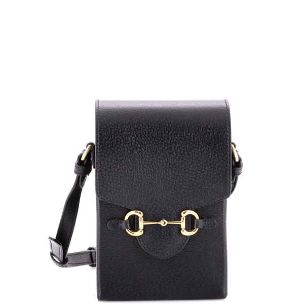 Horsebit Crossbody Bag Leather Mini