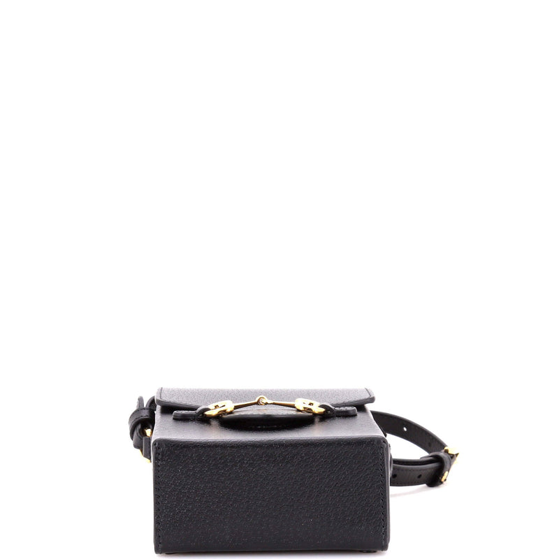 Horsebit Crossbody Bag Leather Mini