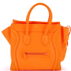 Luggage Bag Grainy Leather Mini