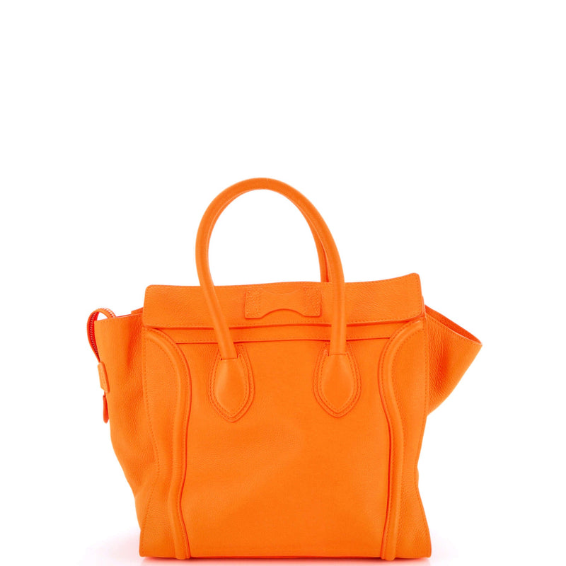 Luggage Bag Grainy Leather Mini
