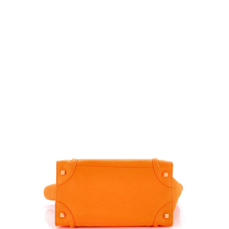 Luggage Bag Grainy Leather Mini
