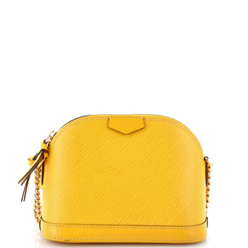 Alma Chain Handbag Epi Leather Mini