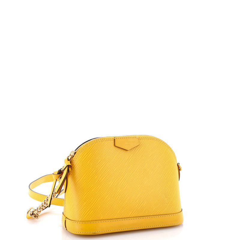 Alma Chain Handbag Epi Leather Mini