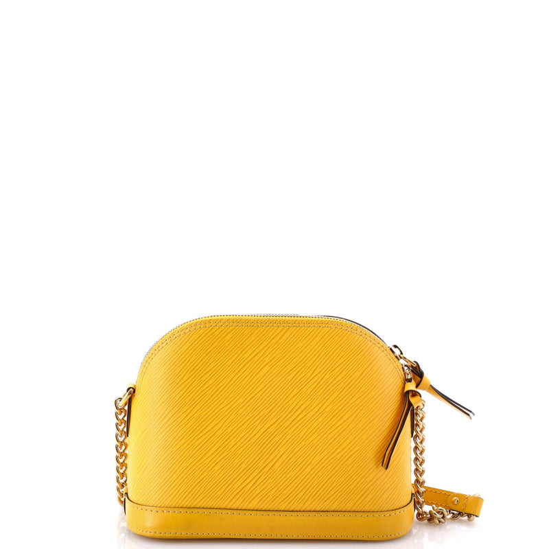 Alma Chain Handbag Epi Leather Mini