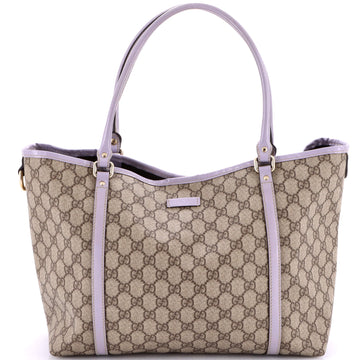 Joy Tote Gg Coated Canvas With Leather