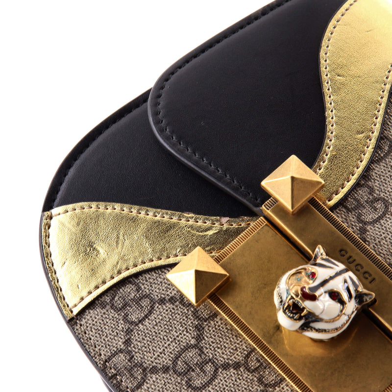 Osiride Shoulder Bag Gg Coated Canvas