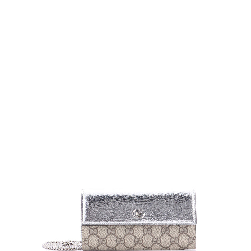 Gg Marmont Continental Chain Wallet