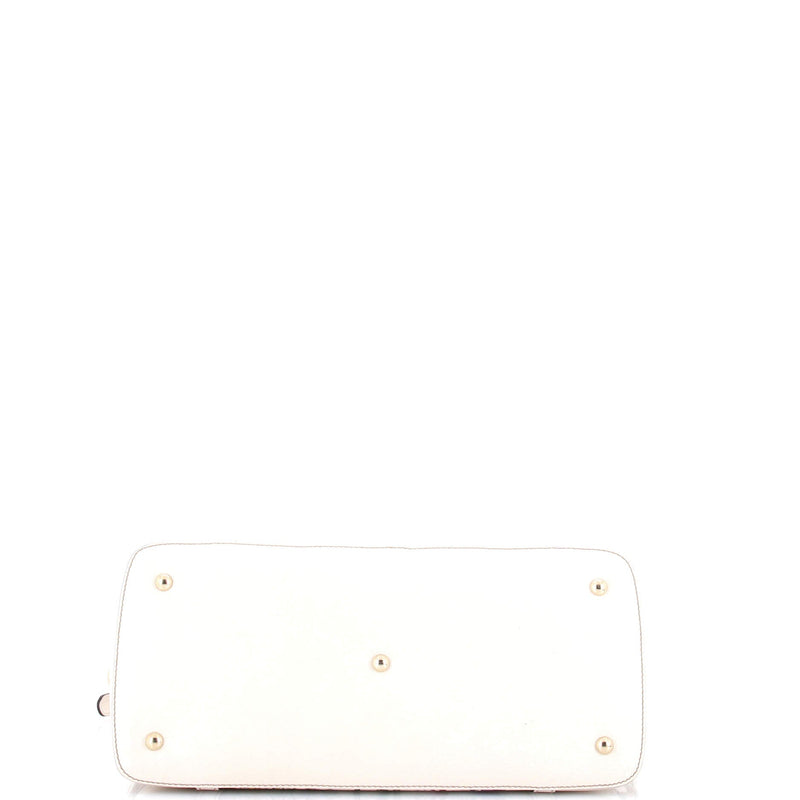 Nice Top Handle Bag Flora Coated Canvas