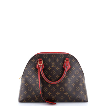 Alma Bnb Handbag Canvas With Leather