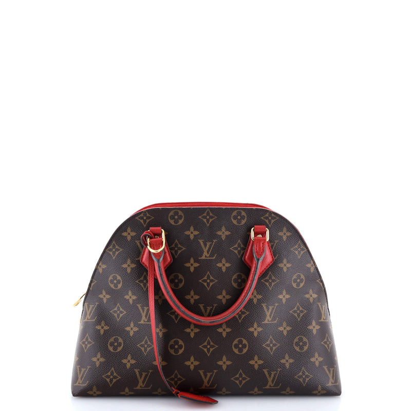 Alma Bnb Handbag Canvas With Leather