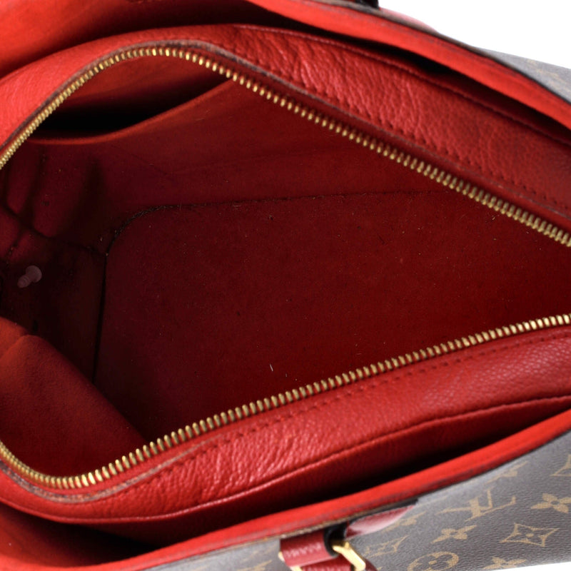 Alma Bnb Handbag Canvas With Leather