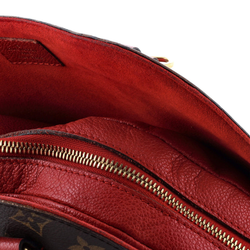 Alma Bnb Handbag Canvas With Leather