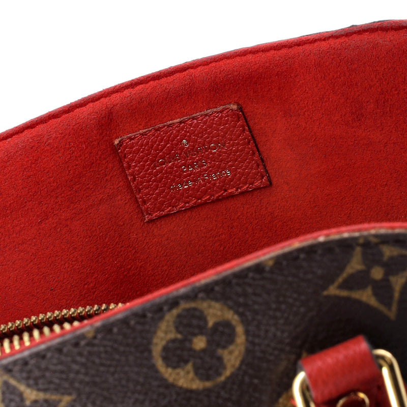 Alma Bnb Handbag Canvas With Leather