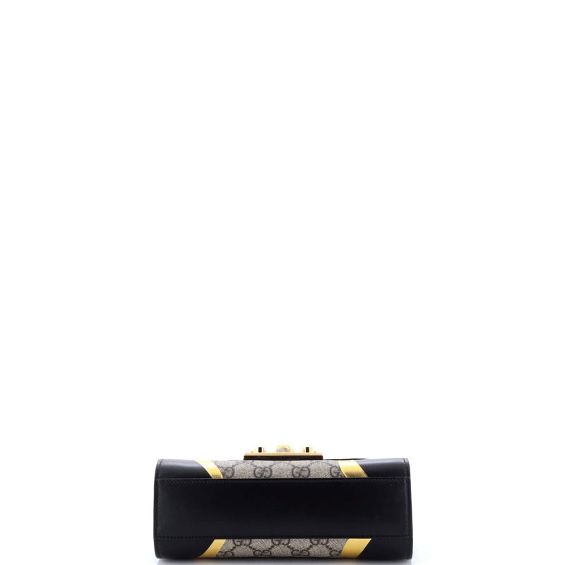 Padlock Shoulder Bag Gg Coated Canvas