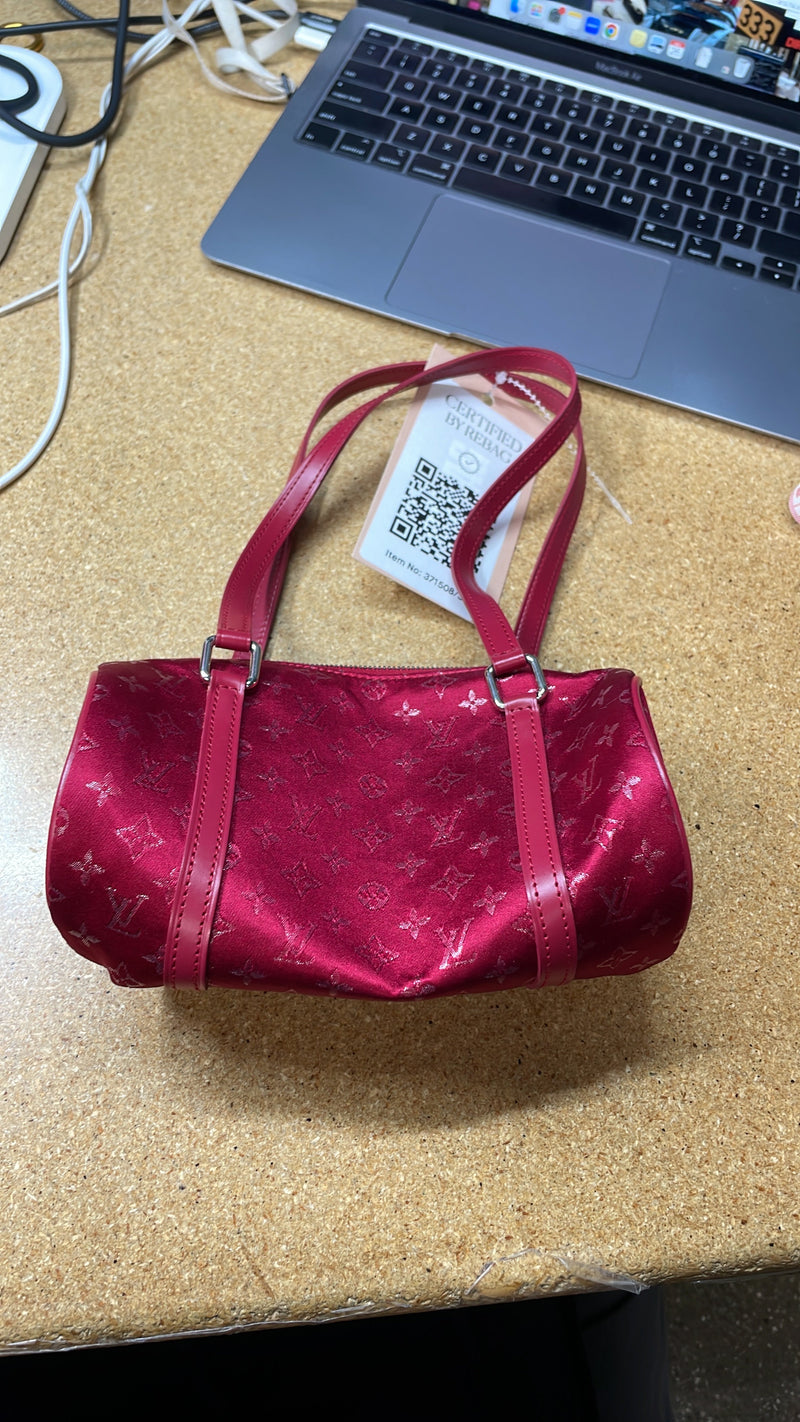 Papillon Handbag Satin Mini