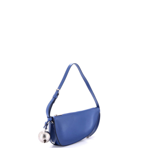 Shield Sling Shoulder Bag Leather Mini